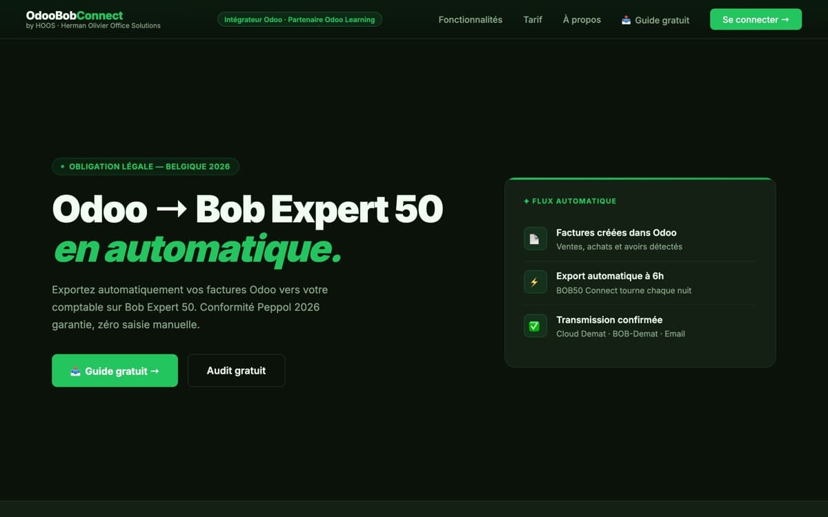 Aperçu de BOB50 Connect